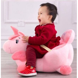 Baby Learning Seat Anti-fall Plush Toy-Unicorn, 3 image