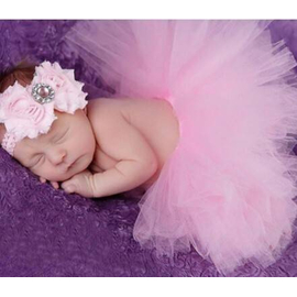 Newborn Baby Tutu Skirts Infant Photography Props, 3 image