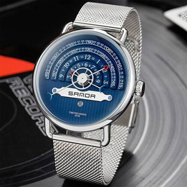 SD11E SANDA Fashion Chronograph Sport Watch, 2 image