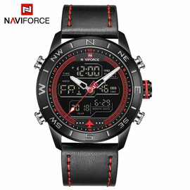 NV33R NAVIFORCE NF9144 Dual Display Military Wristwatch, 4 image