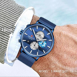 NV115 NAVIFORCE 9169 Luxury Chronograph Wristwatch, 2 image