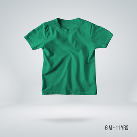 Fabrilife Kids Premium Blank T-shirt - Green