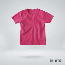 Fabrilife Kids Premium Blank T-shirt - Pink