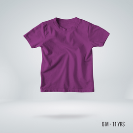 Fabrilife Kids Premium Blank T-shirt - Purple