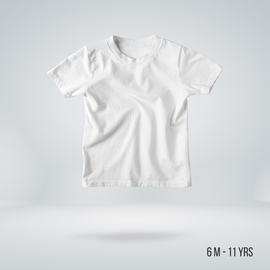 Fabrilife Kids Premium Blank T-shirt - White