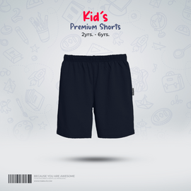 Fabrilife Kids Premium Shorts- Navy