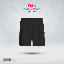 Fabrilife Kids Premium Shorts-anthramelange