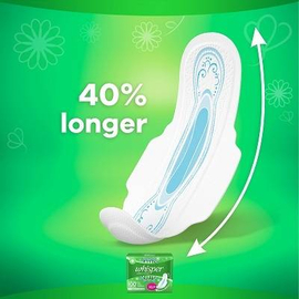 Whisper Ultra Clean Sanitary Pads for Women XL+ 7 Napkins, 9 image