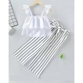 Baby fashionable tops and pant Striped- '4' to '6' Year's