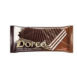 Danish Doreo Vanilla Cream Wafer Bar Biscuits 25 gm 12 pcs