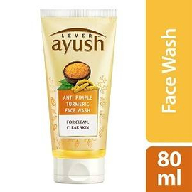 Lever Ayush Face wash Anti Pimple Turmeric 80ml