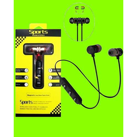 Metal Magnetic Sports Bluetooth Headset-Sweat Proof Headphones Headset