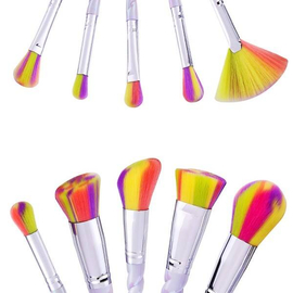 Unicorn Rainbow MakeUp Brushes 10 pcs, 2 image
