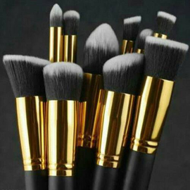 10pcs Kabuki Makeup Brushes, 5 image