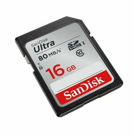 SanDisk Ultra 16GB SD SDHC Memory Card