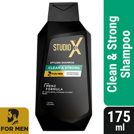 Studio X Clean & Strong Shampoo for Men 175ml