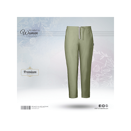 Fabrilife Womens  Premium Trouser Military-LT-Green