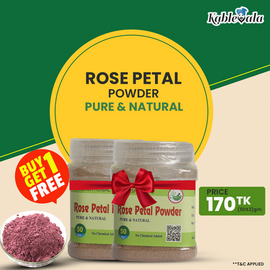 CHERISH HERBAL Rose Petal Powder 50gm  (Buy One Get One Free)