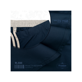 Fabrilife Womens  Premium Trouser-Navy, 2 image