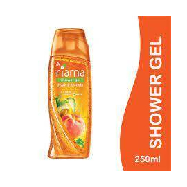 Fiama Shower Gel Peach & Avocado, Body Wash with Skin Conditioners for Soft Moisturised Skin 250 ml