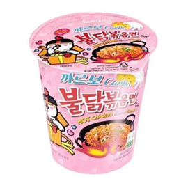 Samyang Carbo Hot Chicken Flavor Ramen Noodles Cup - 70Gm