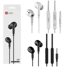 UiiSii UX Wired Black Earphone with Mic