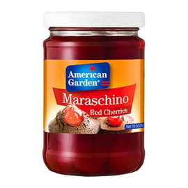 American Garden Maraschino Red Cherries 284gm