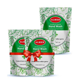 Buy 2 Almer Hand wash 250ml Pouch pack Get 1 Almer Hand Wash Pouch 250ml Free.