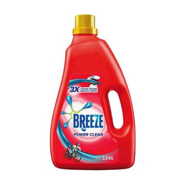 Breeze Liquid Detergent Power Clean 3.8 Liter