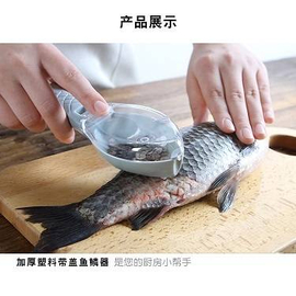 Fish Skin Peeler Scraping Fishing Scale Brush