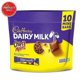 Cadbury Dariy Milk Chips More (150gm) Doy Bag 10 pices