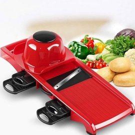 6 in 1 Vegetable Slicer With Safety Hat