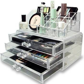 3 Drawer Cosmetic Box Organizer