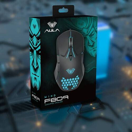 AULA F809 Backlit Gaming Mouse Macro Programming 7 Buttons 3200DPI, 4 image