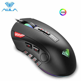 AULA H512 Backlit 12 Buttons 5000 DPI Wired Gaming Mouse