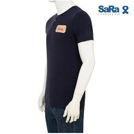 SaRa Men's T -Shirt Navy