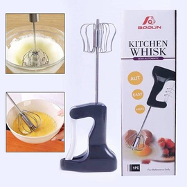 Mannual Hand Blender Stainless Steel Whisk with Plastic Handle