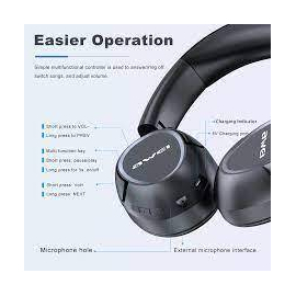 AWEI A770BL Wireless Bluetooth Stereo Headphones with Mic - Awei(049), 2 image