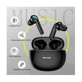 Awei T15 TWS Wireless Waterproof Touch Earbud, 2 image