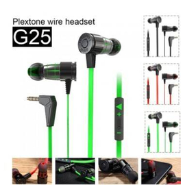 Plextone G25 Gaming Earphone  With Microphone