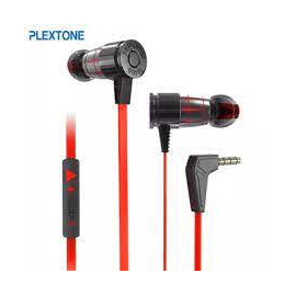 Plextone G25 Gaming Earphone With Microphone -  Red