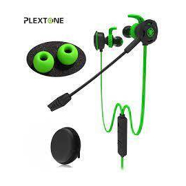 Plextone G30 Gaming Earphone With Dual Microphone - Black