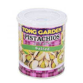 SALTED PISTACHIOS - CAN 130 Gm