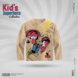 Fabrilife Kids Premium Full Sleeve | Thor