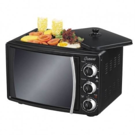 OCEAN Oven Electric 22 Ltr Black With Rotisserie-OEO2212B.