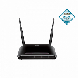 D-Link DSL-2750U Wireless N 300 ADSL2+ Modem Router