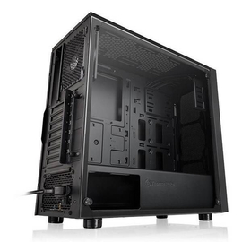 Thermaltake Versa J22 TG Mid Tower Chassis Black, 2 image