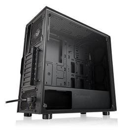 Thermaltake Versa J23 TG Mid Tower Chassis Black, 5 image