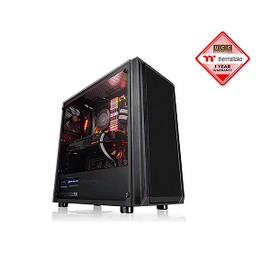 Thermaltake Versa J23 TG Mid Tower Chassis Black