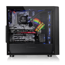 Thermaltake Versa J21 TG Mid Tower Chassis Black, 2 image